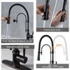 WOWOW Single Handle High Arc Pull Down Sprayer Kitchen Faucet - 4 of 4