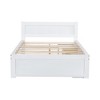 Whisen Minimalistic Platform Bed With Drawer And Two Shelves - 4 of 4