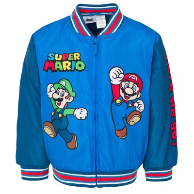 Brandclub - SUPER MARIO Nintendo Mario Luigi Yoshi Little Boys Zip Up ...