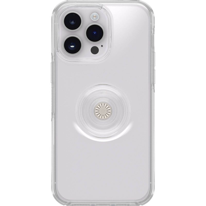 OtterBox Apple iPhone 14 Pro Max Otter + Pop Symmetry Clear Case - Clear, 1 of 7