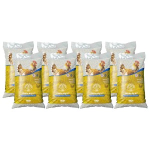 Premium Chicken Sand, Odor Eliminating Bedding for Chicken Coops, Nesting Boxes & Runs - Natural Deodorizer, 50 lb Bag, 8 Pack - 1 of 4
