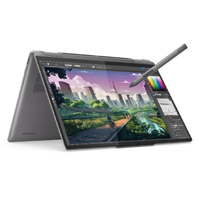 Lenovo Yoga 7 2-In-1 14Ahp9 14" Touch Laptop Ryzen 5 8640HS 16GB 512GB SSD W11H - Manufacturer Refurbished