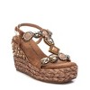 XTI Women's Jute Wedge Sandals 143999 - 2 of 4