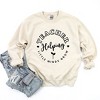 Simply Sage Market Women's Graphic Sweatshirt Helping Little Minds Grow Circle - 3 of 4
