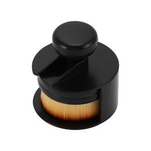 Unique Bargains Durable Push-Pull Dust Nail Brush 2.48"x2.28" Black 1 Pc - 1 of 4