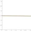 Black Bow Jewelry 0.7mm, 14k Yellow Gold, Solid Box Chain Necklace - 4 of 4