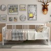 ALEXOUN Wood Daybed Twin Size,Heavy Duty Modern Bed Platform with Headboard Footboard,No Box Spring Needed,for Apartments Home Office - 2 of 4