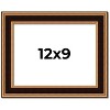 PosterPalooza | Photo Size Weathered Gold Picture Frame - UV Acrylic, Foam Board Backing, Hanging Hardware - 2 of 4