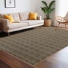 Indoor Modern Washable Geometric Area Rugs for Bedroom Living Room, Soft Non Slip Floor Carpet for Home Office - 2 of 4
