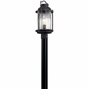 Kichler Lighting Ashland Bay 1 - Light Post Light in  Weathered Zinc - 1 of 1