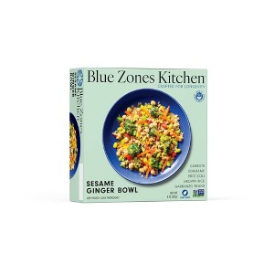 Blue Zones Kitchen Frozen Gluten Free Sesame Ginger Bowl - 8oz - 1 of 4