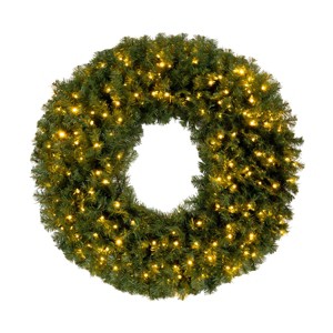 Elf Stor 48in. Large Christmas Wreath - 1 of 4