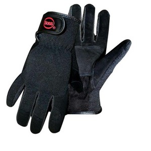Boss Guard Men's Indoor/Outdoor Mechanic's Glove Black XL 1 pair - 1 of 1