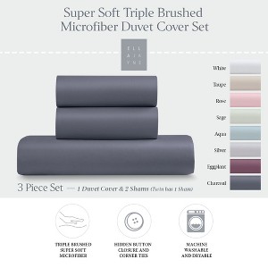 Ella Jayne Cozy Touch Duvet Cover Set - 1 of 4