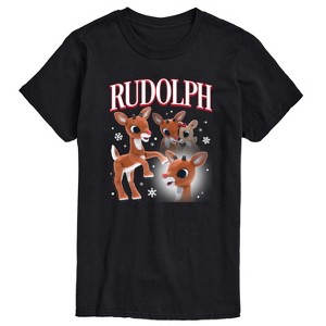 Men's - Rudolph - Rudolph Bootleg Short Sleeve Graphic T-Shirt - 1 of 4
