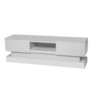 NicBex TV Stands for 65 inch TV,Modern Style Entertainment Center with LED Light ,TV Console for Living Room, Bedroom, Home