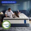 Itopfox Queen Hybrid Mattress in a Box with Memory Foam & Pocket Springs for Motion Isolation, Zoned Support & Pressure Relief, Medium Firm Feel - 2 of 4