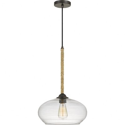 Quoizel Lighting Merino 1 - Light Pendant in  Tarnished Bronze