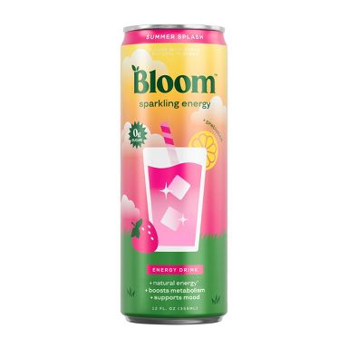 BLOOM NUTRITION Sparkling Energy Summer Splash - 12 fl oz