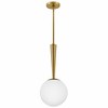 Lark Izzy 1 - Light Pendant in  Lacquered Brass - 3 of 4