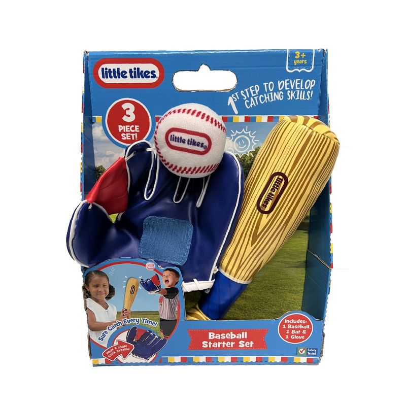 Little Tikes Junior Toy Baseball Starter Set - 3pc, 3 of 5