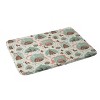 Heather Dutton Gingerbread Village Cream Memory Foam Bath Rug - Deny Designs: Abstract Microfiber, Machine Washable - image 2 of 3