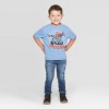 Toddler Boys' Disney Spider-man Short Sleeve T-shirt - Heather Blue : Target