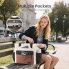 Tote Bag for Women, Puffer Work Tote with Zipper & Compartments, Travel bag Shoulder Handbag - 4 of 4