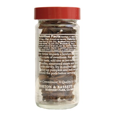 Morton & Bassett Whole Kosher Star Anise - 0.6 oz