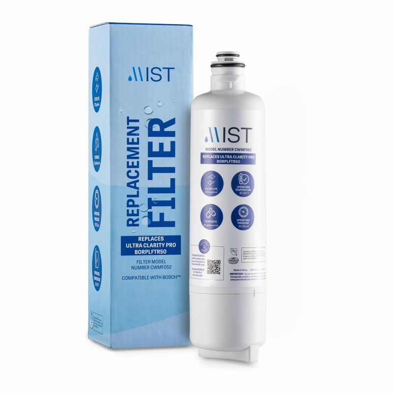 Mist Bosch Water Filter Replacement Ultra Clarity Pro - BORPLFTR50, 1 of 6