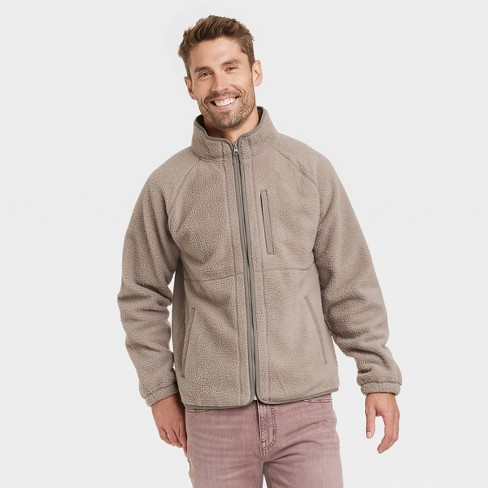 Men's Quarter-zip Sweatshirt - Goodfellow & Co™ Cream M : Target