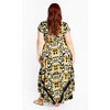 Women's Plus Size Lilah Maxi Dress - black | CITY CHIC - image 3 of 4