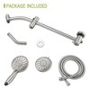 PAGED Multi Function Dual Shower Head Modern Shower System with 8-Function Hand Shower for Bathroom, Restroom - 2 of 4