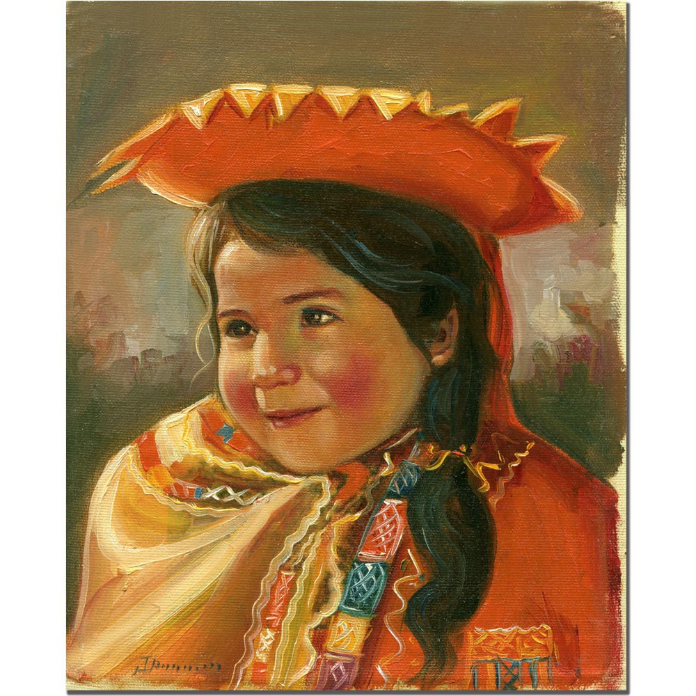 Trademark Fine Art 18 x 24 Jimenez 'Imillita' Canvas Art was $59.99 now $47.99 (20.0% off)