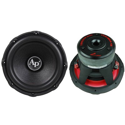 Audiopipe TXX-BD3-12 12 Inch High Performance 3600 Watt Max Power Dual 4 Ohm Voice Coil Car Audio Subwoofers (2 Pack)