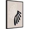 Amanti Art The Leaf 1 by Design Faikken Canvas Wall Art Print Framed 16 x 23-in. - 3 of 4