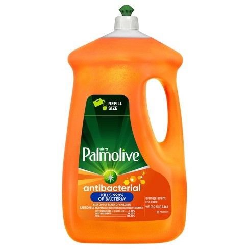 Palmolive Ultra Liquid Antibacterial Dish Soap - Orange - 90 fl oz - image 1 of 4