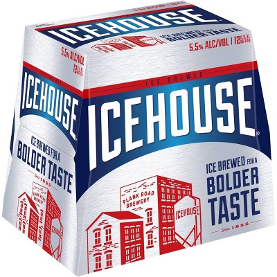 Icehouse Ice Lager Beer - 12pk/12 fl oz Bottles