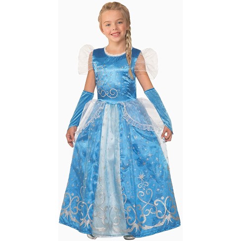Forum Novelties Girls Princess Lacey Costume - Pink Dress With Headband, Size Small
