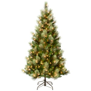 Charleston Pine Artificial Christmas Tree Clear Lights - National Tree Company - 1 of 3