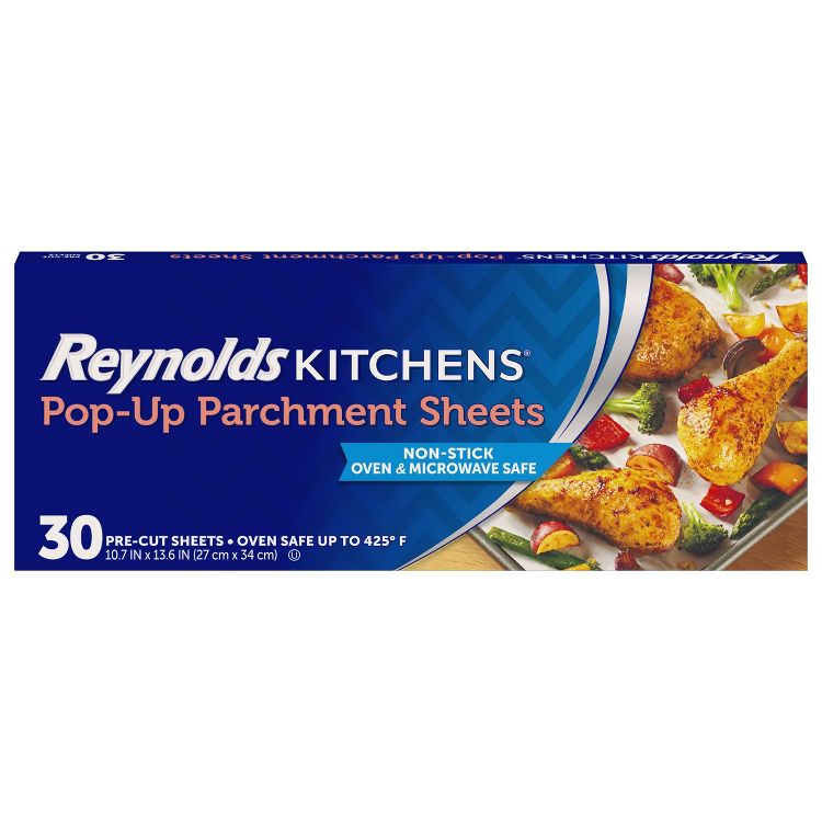 Reynolds Kitchen Pop Up Parchment Sheets - 30ct/1.01 sq ft, 1 of 6