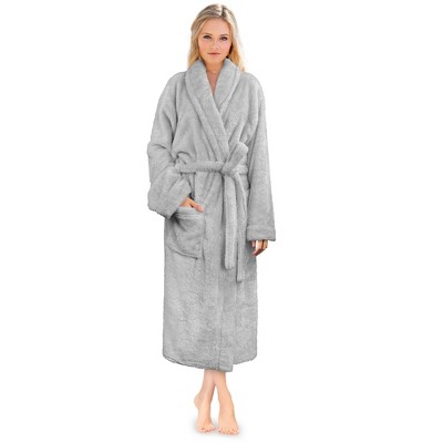 Pavilia Premium Womens Plush Soft Robe Fluffy Warm, Fleece Faux ...