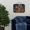 Courtside Market Nativity 16x12 Hanging Artboard With Twine : Target