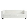 3 Seater Sofa with Cup Holders, Corduroy Upholstered Modern Sofas for Living Room, Lounge or Office Seating, Wide Armrest Couch-Maison Boucle - 3 of 4