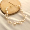 SOHI Women's Pearl White The Venezia Collar Necklace - 3 of 4