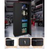 Metal Storage Cabinet with Lock,Steel Tool Cabinet with 4 Adjustable Shelves and 4 Adjustable Feet,Storage Organization for Home,Garage,Office,Shop - 4 of 4