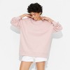 Women's Oversized Graphic Sweatshirt - Wild Fable™ - image 2 of 3