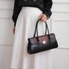 MKF Collection Liviana Women’s Shoulder Bag Croc-Embossed Chic and Versatile Timeless Handbag by Mia K - 3 of 4