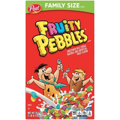 Fruity Pebbles Breakfast Cereal - 20.5oz - Post