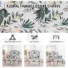 EROMMY High Back Floral Accent Chair for Living Room,Upholstered Wingback Chair w/Pillow, Comfy Armchair w/Wooden Legs - 3 of 4